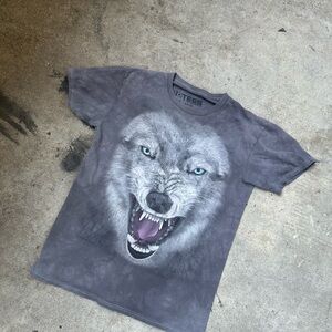 vintage wolf shirt
